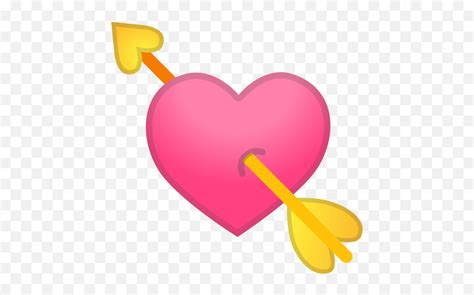 Heart With Arrow Emoji Android Emoji Heart With Arrow Emoji Free