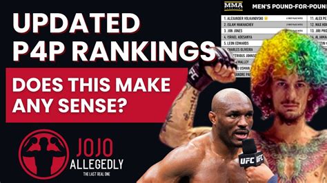 These Rankings MAKE NO SENSE Kamaru Usman Jon Jones Aljamain