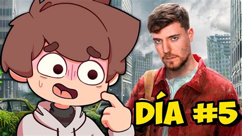 AQUINO REACCIONA a MRBEAST Sobreviví 7 días en una CIUDAD abandonada