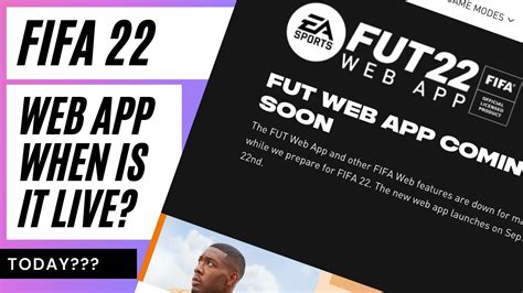 Fut Web App FIFA 22 WHEN IS IT GOING LIVE YouTube