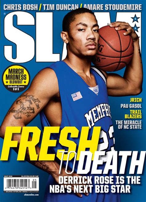 Slam 117 Memphis Tiger Derrick Rose Appeared On The Cover Of The 117th