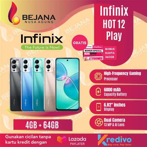 Infinix Hot Play X Smartphone Ram Gb Rom Gb Garansi Resmi Lazada Indonesia