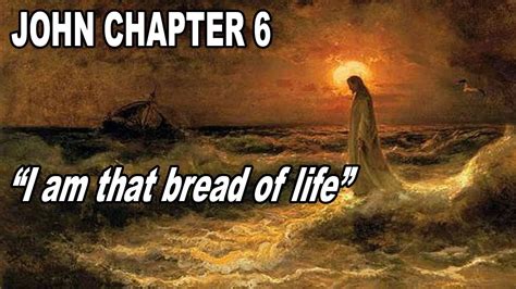 John Chapter 6 King James Version With Nature Rain Storm Sounds