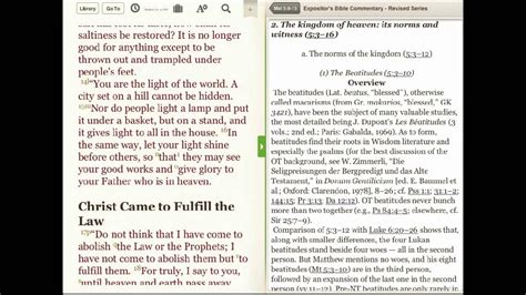 Look Inside Expositors Bible Commentary Youtube