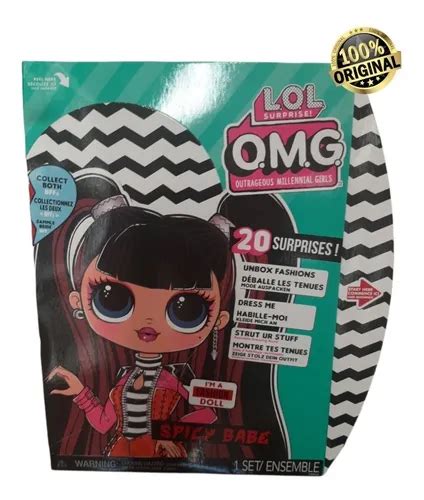 Boneca Lol Omg Spicy Babe Surprise Core Opposites Parcelamento Sem Juros