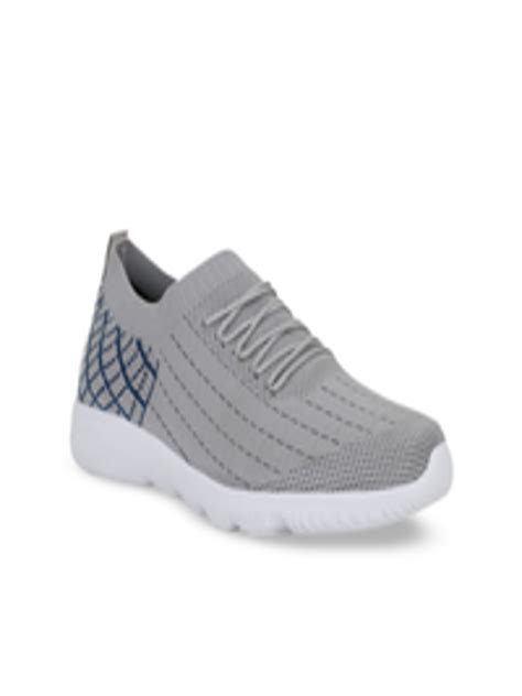 Buy M7 By Metronaut Men Grey Woven Design Slip On Sneakers Casual Shoes For Men 14000230 Myntra