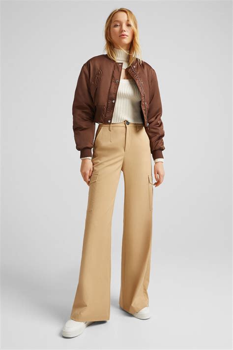 Cropped Satin Bomber Jacket Tsscollectibles