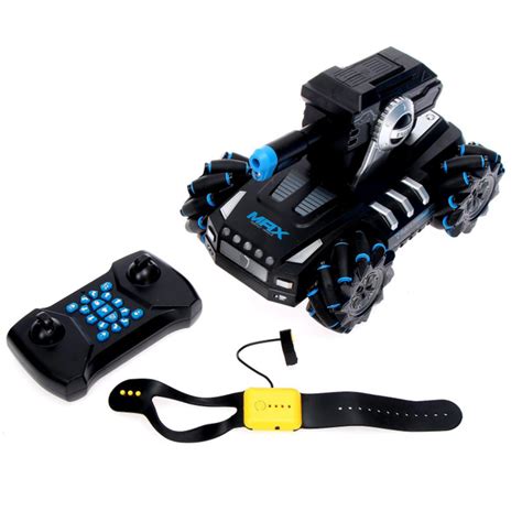 Машинка на пульте управления "MECH", управление жестами, стреляет, 4WD ...