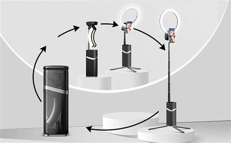 Yayusi Portable Ring Light With Stand Mah Battery Operated