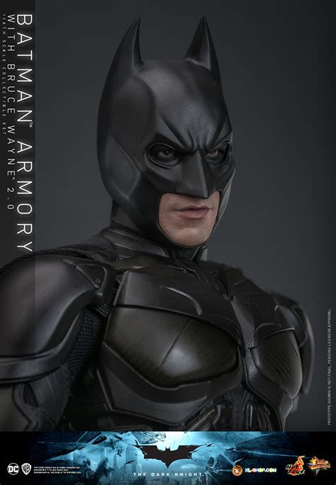 Hot Toys Mms The Dark Knight Th Scale Batman Armory With Bruce Wayne