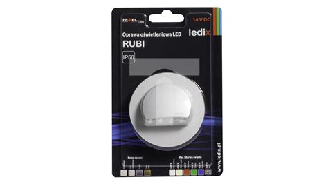 Oprawa Led Rubi Z Ramk Pt V Dc Alu Bia A Zimna Led