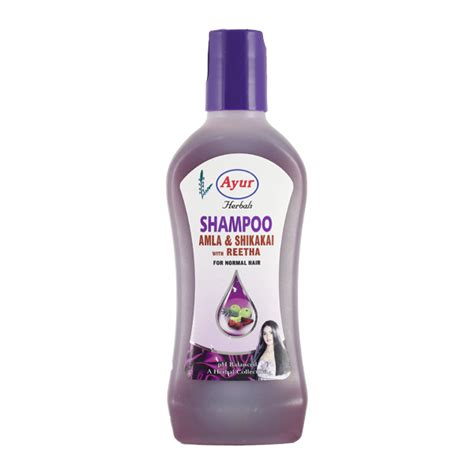 Ayur Herbal Shampoo Amla Shikakai With Reetha 500ml SDRKART