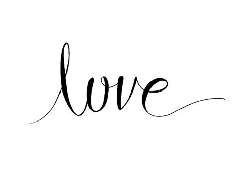 The Word Love In Cursive Stock Photos, Pictures & Royalty-Free Images ...