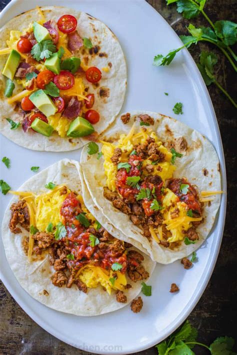 Easy Breakfast Tacos NatashasKitchen