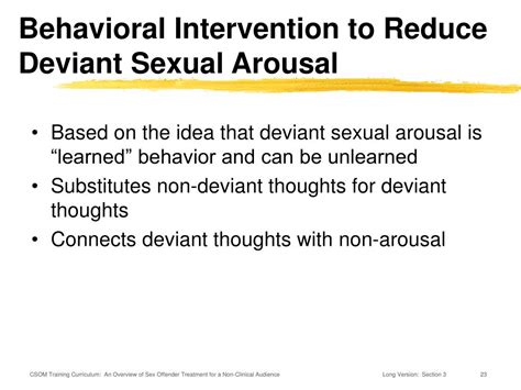 Ppt Elements Of Sex Offender Specific Treatment Learning Objectives Powerpoint Presentation