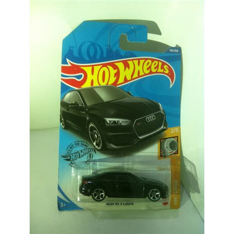 Hot Wheels Hw Turbo Mini Collection Audi Rs Coupe Black By Mattel Shopee Philippines