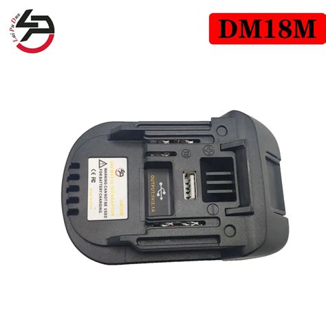 Adaptador De Bateria Dm M Para Dewalt V Para Makita V L Tio Bl