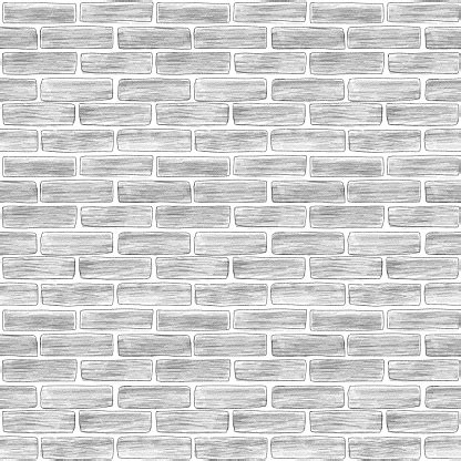 tekstur sketsa bata mulus ilustrasi stok  gambar