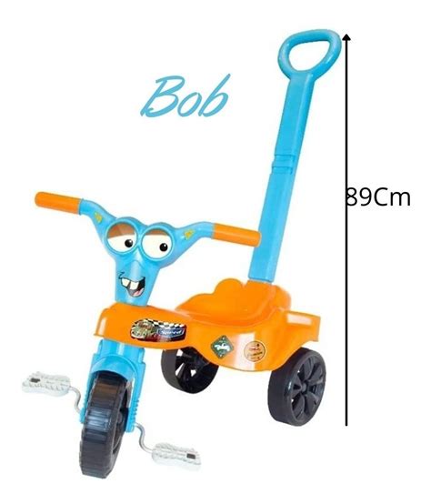 Velocípede Triciclo Velotrol Infantil Bob Empurrador 220 Frete grátis