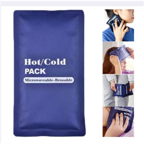Multi Purpose Hot And Cold Pack Flexible Gel Pack Physiotherapy Reuse Able Microwaveable Ice