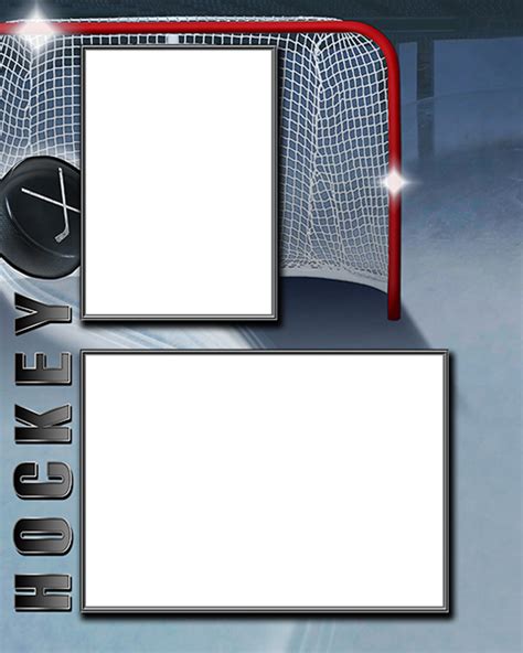 Ice Hockey Photo Templates