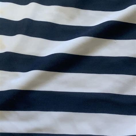 Stripe Bikini Bottoms Fat Face Navy White Nautical Depop