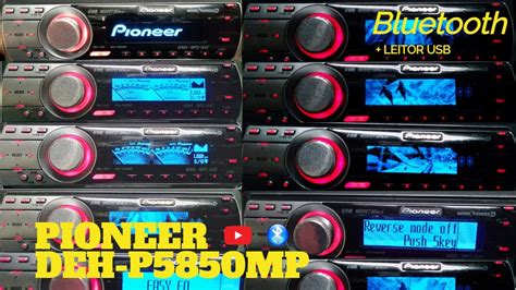 Pioneer Golfinho Deh P Mp C Bluetooth Usb O Cl Ssico Old School