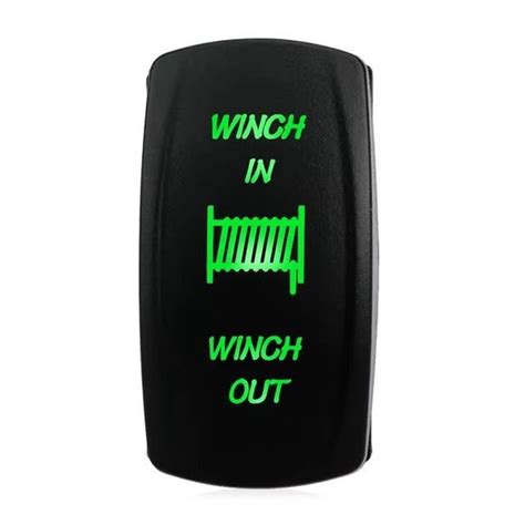 Кнопка управления лебедкой (смотка, размотка) встраиваемая без фиксации ...