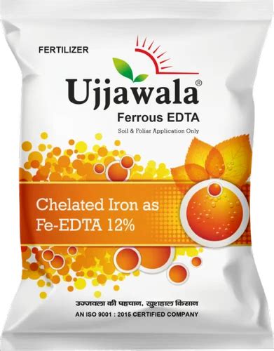 Granules Bio Tech Grade Uijawala Ferrous Edta Fertilizer Pp Sack Bag