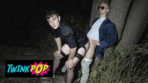 TWINKPOP A Piss In The Woods Turns Into A Wild Fuck With Tom Bacan And Jakob De Lung