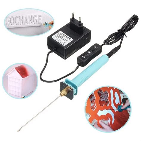 Electric Foam Cutter Styrofoam Cutter Hot Wire Knife Pen For Polyethylene Eva Eps Foam Carving