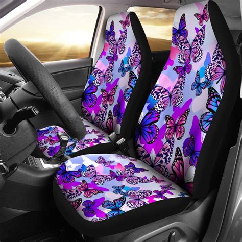 Pattern Colorful Butterfly Car Seat Covers Uscoolprint