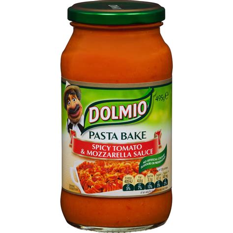 Dolmio Spicy Tomato & Mozzarella Pasta Bake Sauce 495g | Woolworths