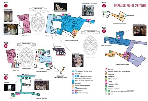 Le mappe dei musei più famosi