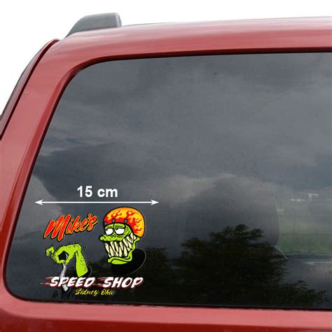 Rat Fink Hot Rod Stickers Personalized Rat Fink Vinyl Wrap Decals Dingmun