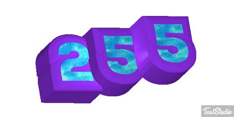 number animated gif logo designs