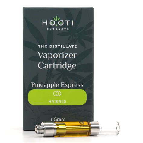 Shop Now For Pineapple Express Vape Cartridge Hooti Extracts Herbanpot