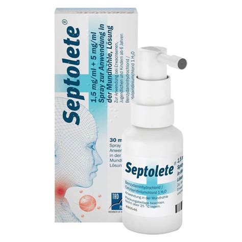 Septolete Mg Ml Mg Ml Spray Ml Online Bei Pharmeo Kaufen