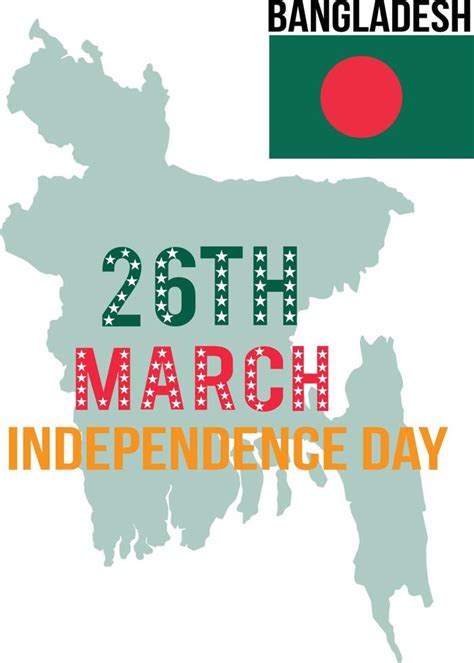 Th March Bangladesh Independence Day Vector Art At Vecteezy