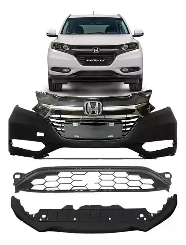 Kit Parachoque Honda Hrv Spoiler Inferior E Grades