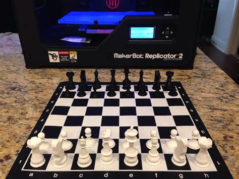 I 3D printed a chess set! - NevBlog