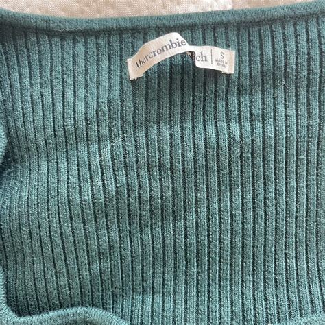 Abercrombie Fitch Women S Green Bodysuit Depop