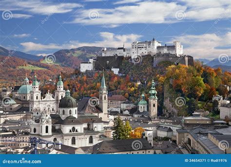 Salzburg Austria Stock Image Image Of Color Salzburg 34654371