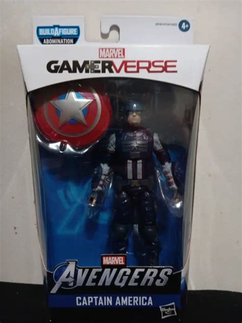 Hasbro Marvel Legends Series Gamerverse Captain America Pouces