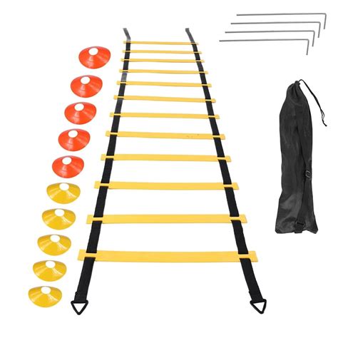 Complete Athletic Training Kit TNZMART Agility Training Set - Speed