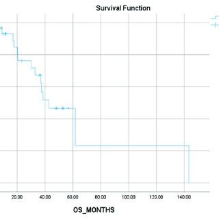 Kaplan Meier Survival Analysis Curves Showing Overall Survival Os