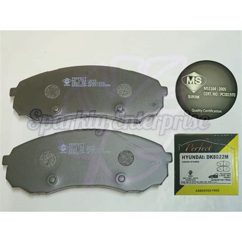 Front Brake Pad Dk Hyundai Grand Starex Shopee Malaysia