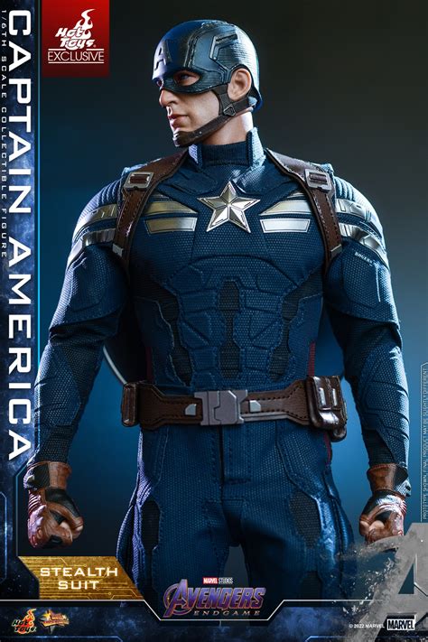 Avengers Endgame Hot Toys Exclusive Stealth Suit Captain America The Toyark News