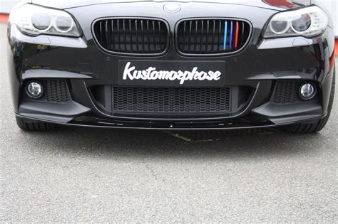 Lame Splitter Bmw Serie 5 F10 F11 Pack M Performance Kustomorphose