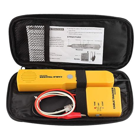 Electrical Wire Circuit Tester With Tone Generator And Probe Kit Cable